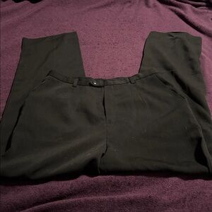 Laura Scott Black Petite Trousers